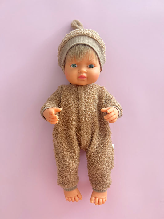 34/38cm Doll’s sleep suit- Teddy Bear
