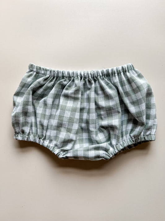 EARTH Girl’s bloomers- Forest Gingham