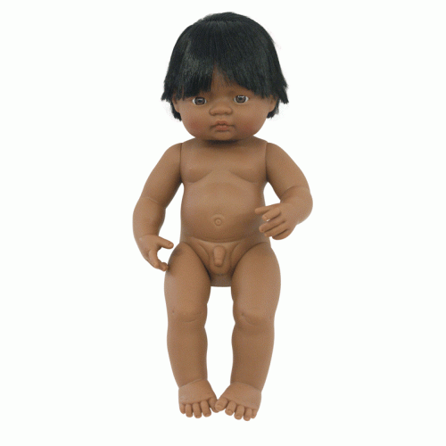 38cm Miniland doll- Latin American Boy