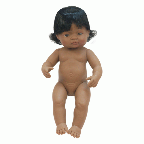 38cm Miniland doll- Latin American Girl