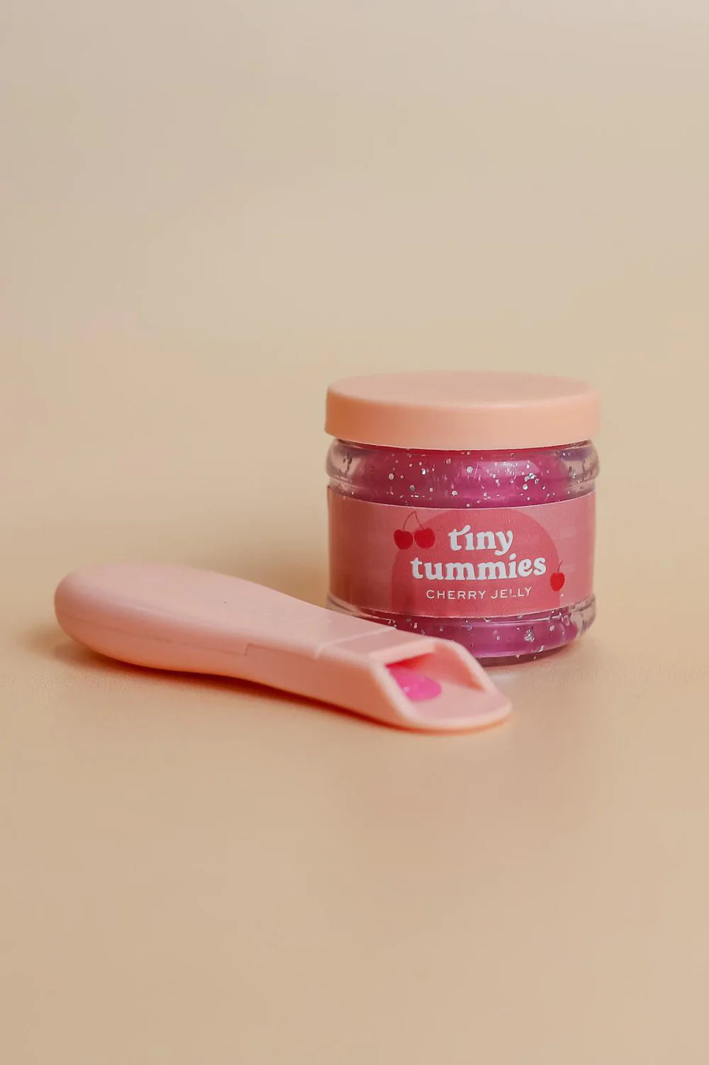 Tiny Harlow magic Jar and Spoon- limited edition Cherry